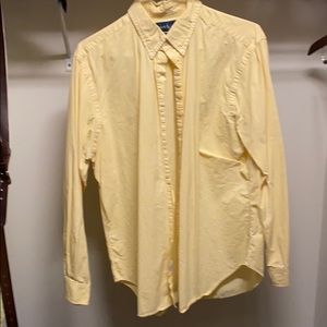 **3/$30** Polo yellow men’s button down. L 16.5